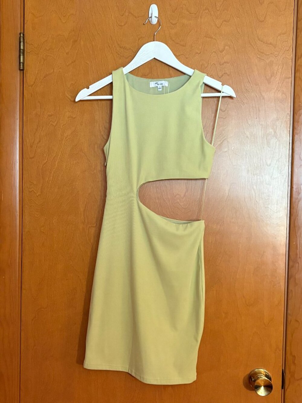 Edit by Nine One-Sided Cutout Mini Dress — Size Small 💚
